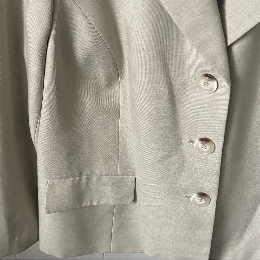 Womens JONES STUDIO lined single breasted blazer 14W - Picture 4 of 6